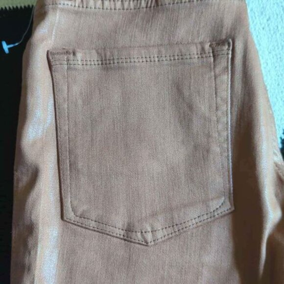 NWT - Women's Good American Good Legs Camel Brown Pants - Size 2 - Picture 10 of 10